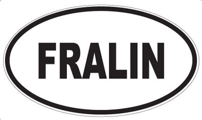 FRALIN - Oval Magnet
