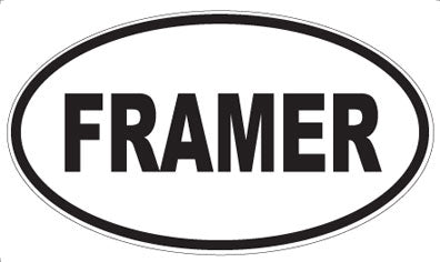 FRAMER - Oval Magnet