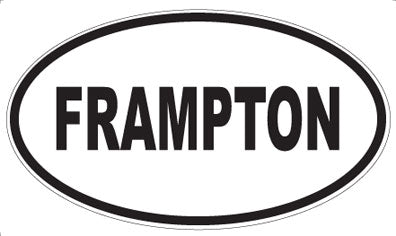 FRAMPTON - Oval Magnet