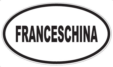 FRANCESCHINA - Oval Magnet