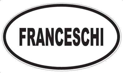 FRANCESCHI - Oval Magnet