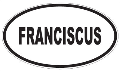FRANCISCUS - Oval Magnet