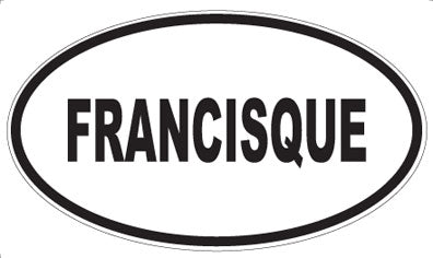 FRANCISQUE - Oval Magnet