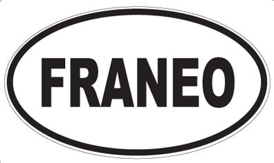 FRANEO - Oval Magnet