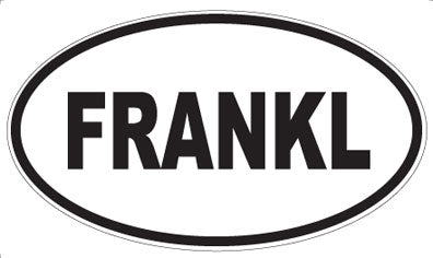 FRANKL - Oval Magnet