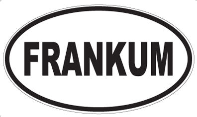 FRANKUM - Oval Magnet