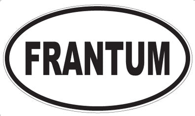 FRANTUM - Oval Sticker