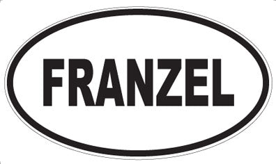 FRANZEL - Oval Magnet
