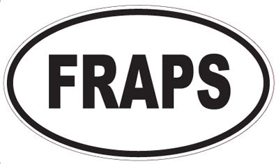 FRAPS - Oval Magnet