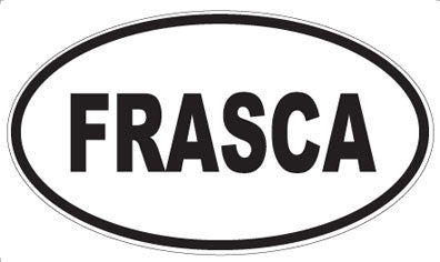 FRASCA - Oval Magnet