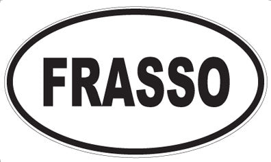 FRASSO - Oval Magnet