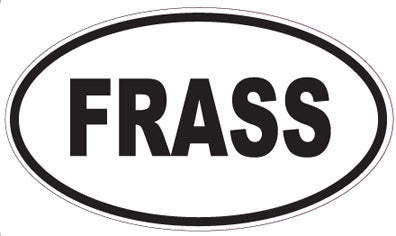 FRASS - Oval Magnet