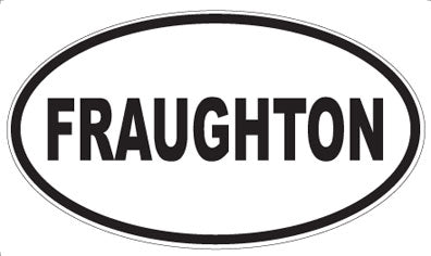FRAUGHTON - Oval Magnet