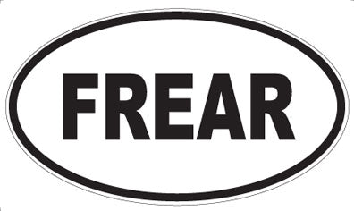FREAR - Oval Magnet