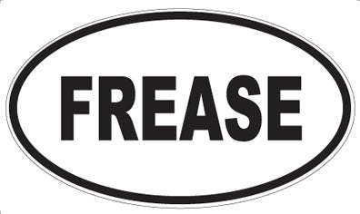 FREASE - Oval Magnet