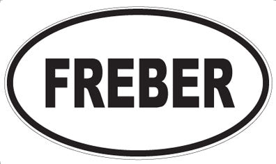 FREBER - Oval Magnet