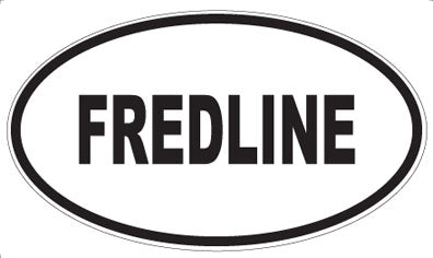 FREDLINE - Oval Sticker