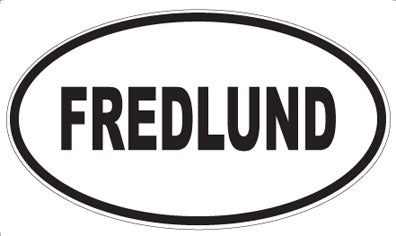 FREDLUND - Oval Magnet