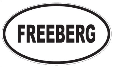 FREEBERG - Oval Magnet