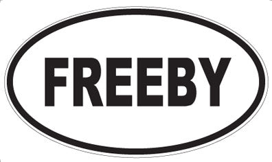 FREEBY - Oval Magnet