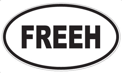 FREEH - Oval Magnet