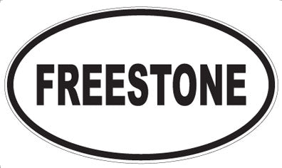 FREESTONE - Oval Magnet