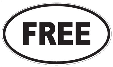 FREE - Oval Magnet