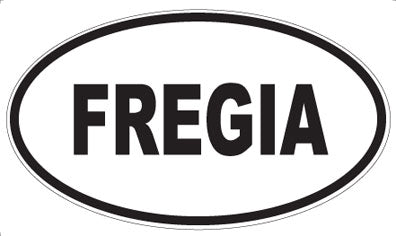FREGIA - Oval Magnet
