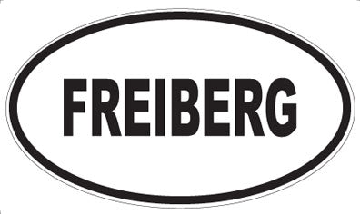 FREIBERG - Oval Magnet