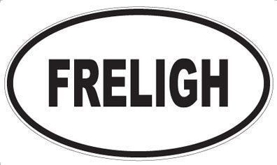 FRELIGH - Oval Magnet