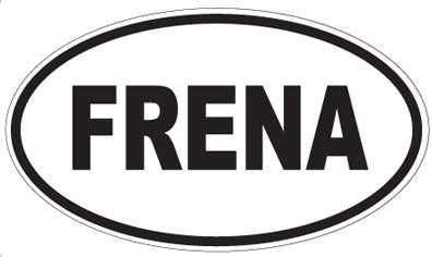 FRENA - Oval Magnet