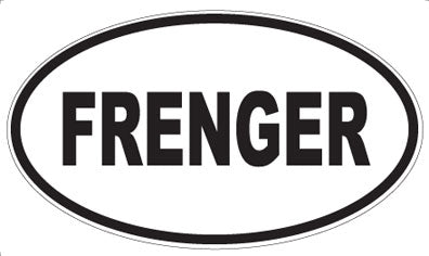FRENGER - Oval Magnet