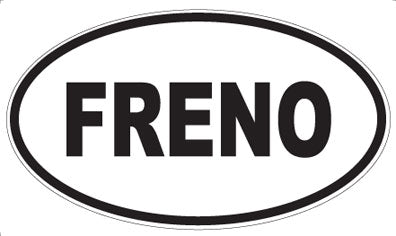 FRENO - Oval Magnet