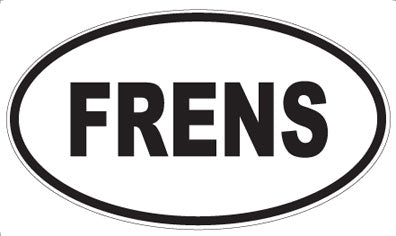 FRENS - Oval Magnet