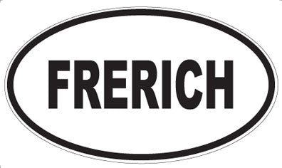 FRERICH - Oval Magnet