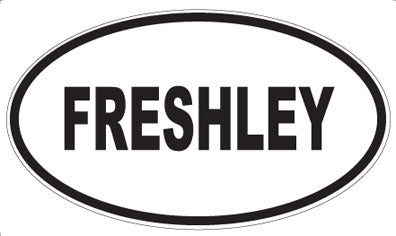 FRESHLEY - Oval Magnet