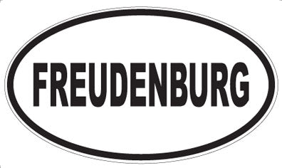 FREUDENBURG - Oval Magnet