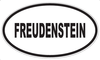 FREUDENSTEIN - Oval Magnet