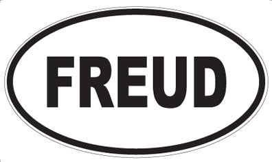 FREUD - Oval Magnet