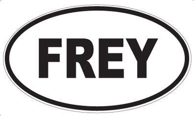 FREY - Oval Magnet