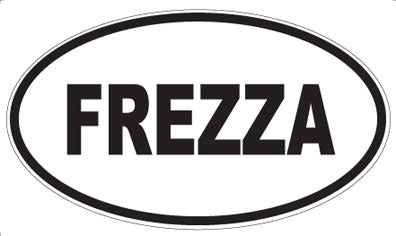 FREZZA - Oval Sticker