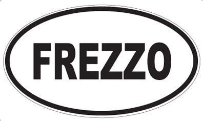 FREZZO - Oval Sticker