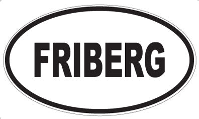 FRIBERG - Oval Magnet
