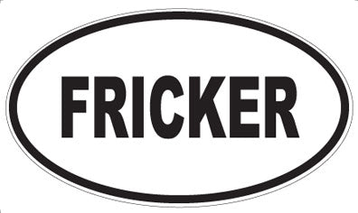 FRICKER - Oval Magnet