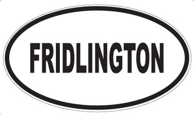 FRIDLINGTON - Oval Magnet