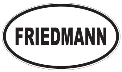FRIEDMANN - Oval Magnet