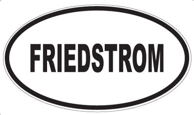 FRIEDSTROM - Oval Magnet