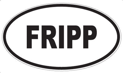 FRIPP - Oval Magnet