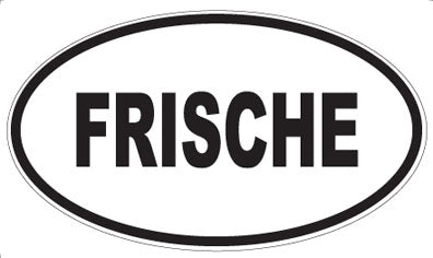 FRISCHE - Oval Magnet