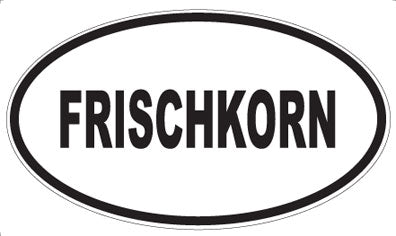 FRISCHKORN - Oval Sticker